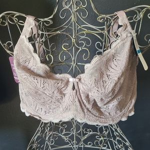 Peridot unlined laced bra Felina 42DDD